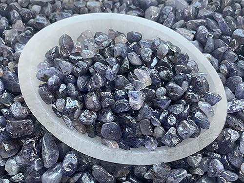 Miniatura 5 de GAF TREASURES Chips de piedras preciosas semi pulidas naturales al por mayor, mini cristales triturados, formas irregulares, chips de cristal sin