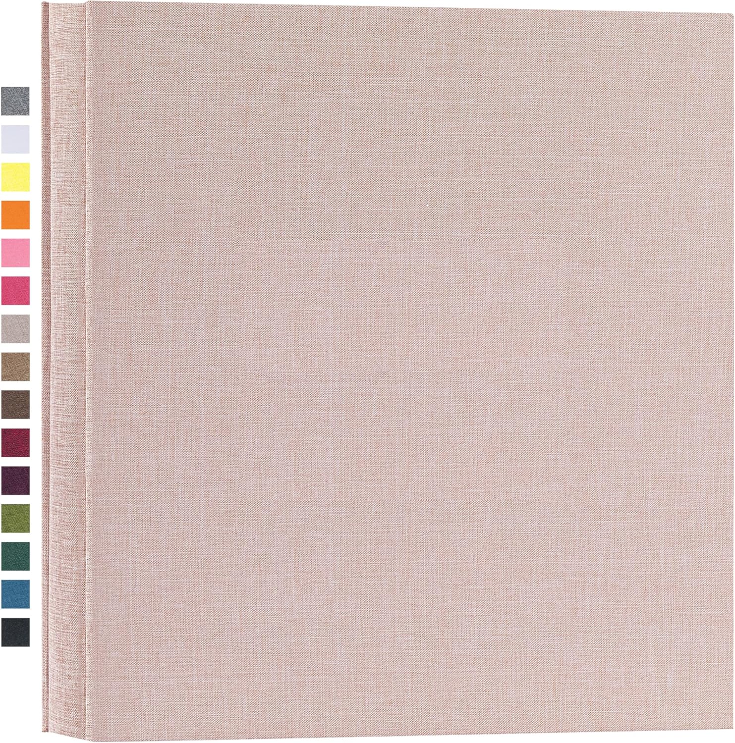 potricher Photo Album for 4x6 1000 Photos Linen Cover Extra Large Capacity Picture Book for Family Wedding Anniversary and Baby (Beige)