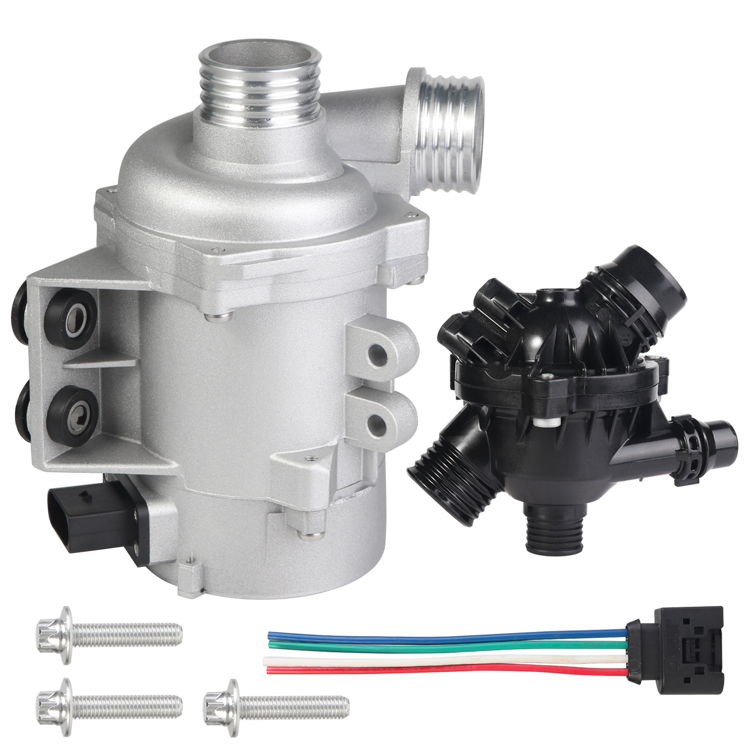 ※ happysmile 67127388349 Windshield Washer Pump Compatible with BMW i3 S