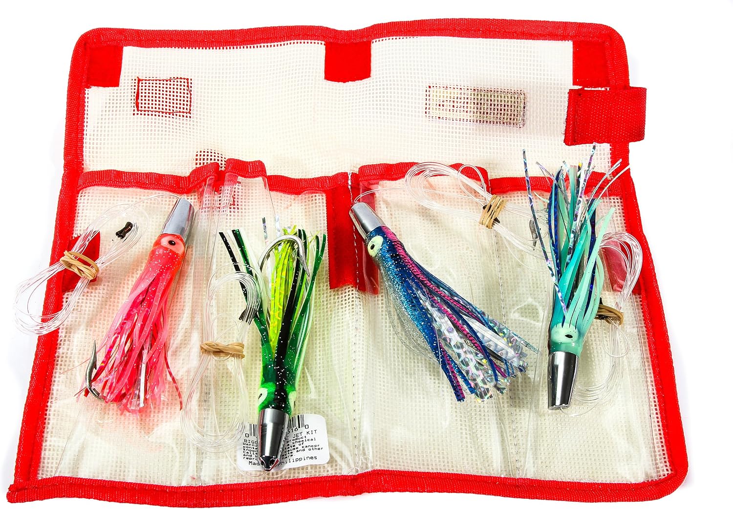 Boone Chrome Jet Rigged Kit (Pack of 4) : Amazon.co.uk: DIY & Tools