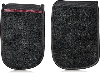 ليفة سبا TRE-5101 من تريبروف - قفاز للحمام المغربي بنسيج صلب مزدوج الجوانب للتقشير- عبوة من 2 قطعة من تريبروف