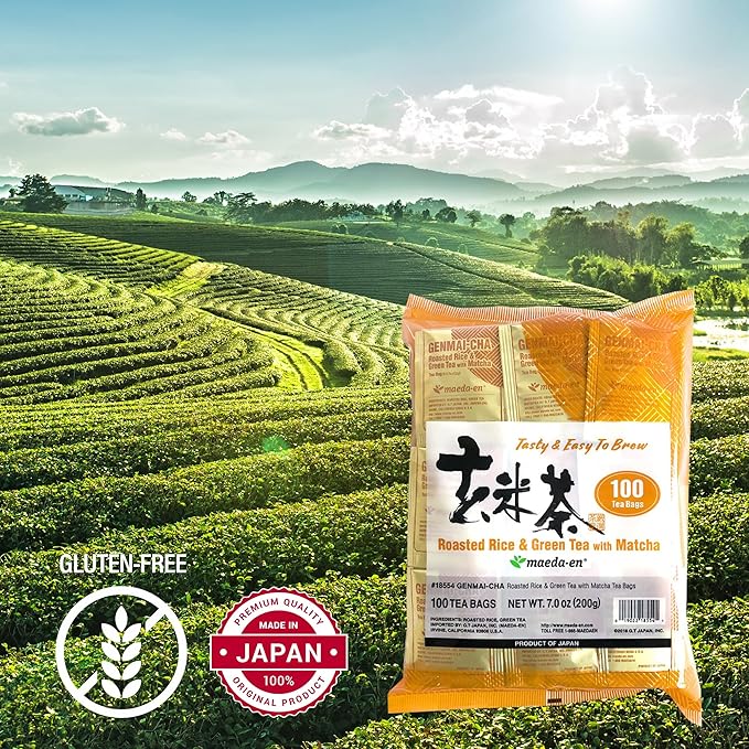 Té Verde en Saquitos 100 Unidades Genmai-cha con Matcha miniatura 3