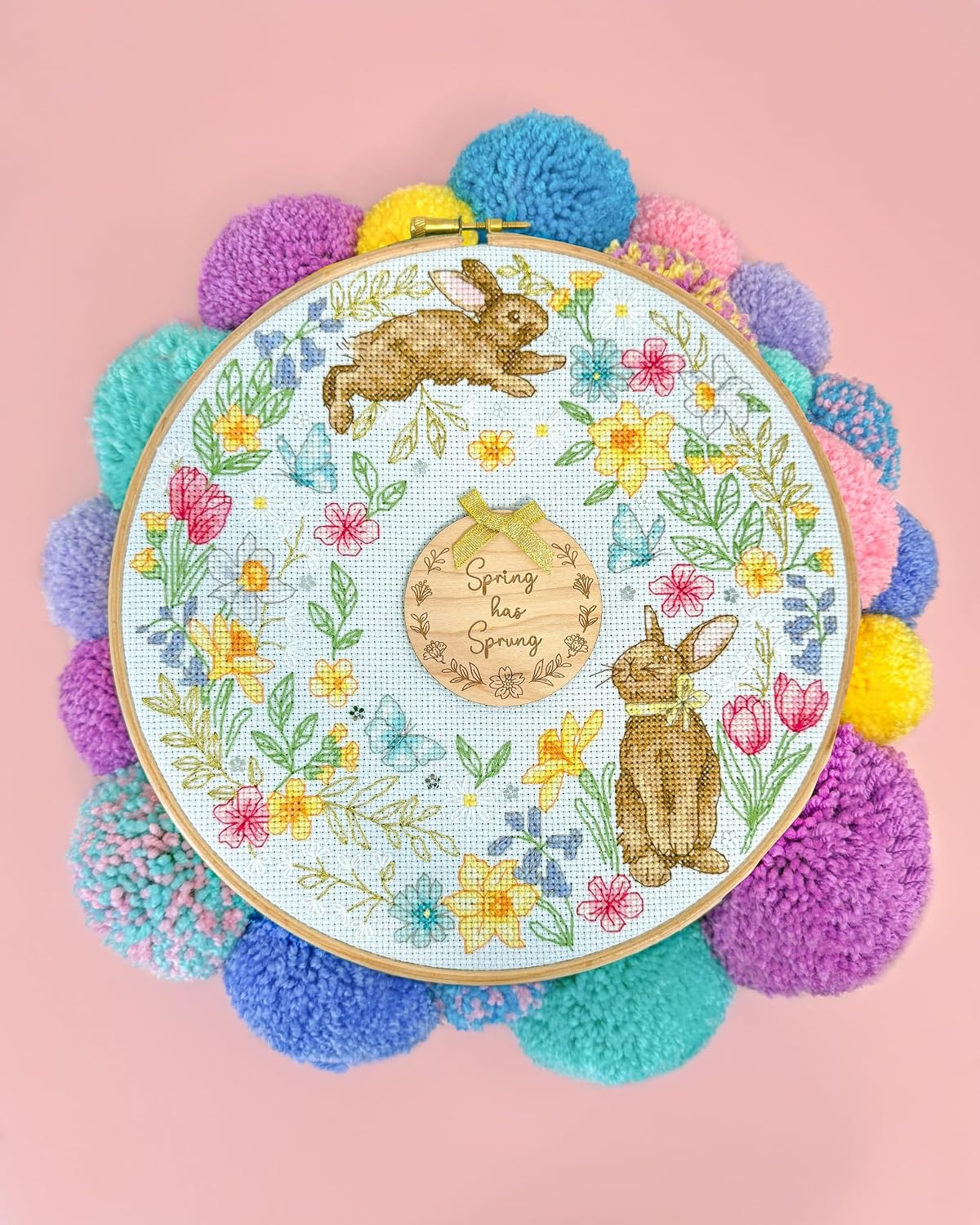 Bothy Threads Spring Wreath Counted Cross-Stitch Kit