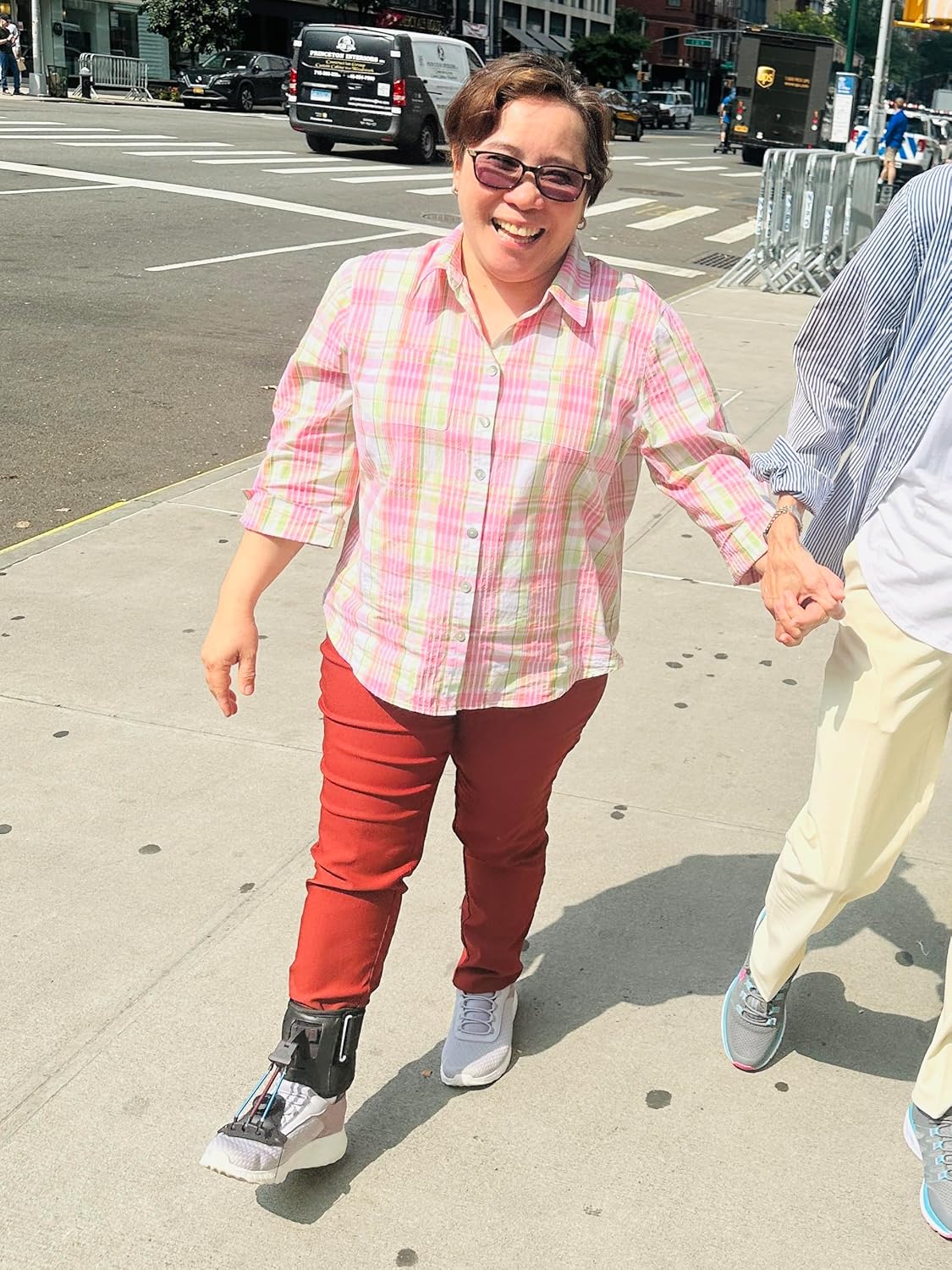 AFO Brace for Foot Drop – Lightweight, Adjustable Ankle Foot Orthosis with Tension Control – Fits Most Shoes – Supports Natural Gait for Stroke Recovery, Peroneal Nerve Injury, Drop Foot