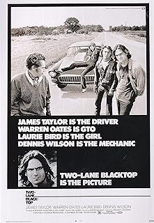 Two-Lane Blacktop - Miniature Film Poster/Book Clipping