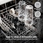 Ninja Mixeur Personnel pour Shakes, Smoothies, Préparation Alimentaire et Mélange de Produits Gelés avec Base de 700 Watts et (2) Tasses de 16 Onces avec Couvercles à Bec (QB3001SS)