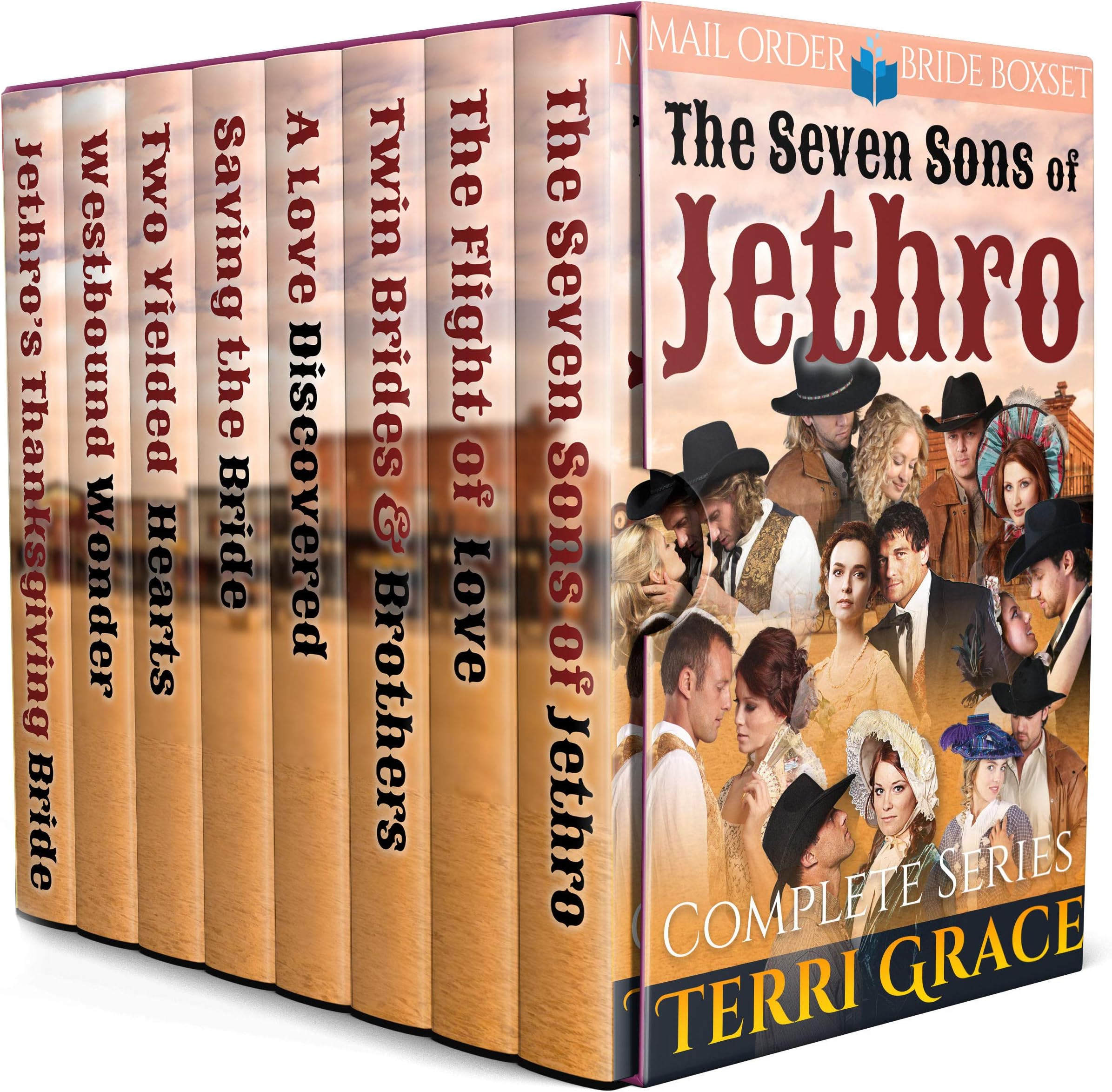 The Seven Sons of Jethro: Complete Series Mail Order Bride Boxset