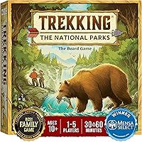 Underdog Games Trekking The National Parks Board Game - Award-Winning Family Adventure for 1-5 Players Ages 10+, Educational Fun