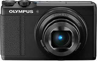 Olympus XZ-10 iHS 12MP Digital Camera with 5X Optical Image Stabilized Zoom and 3-Inch LCD (Black)