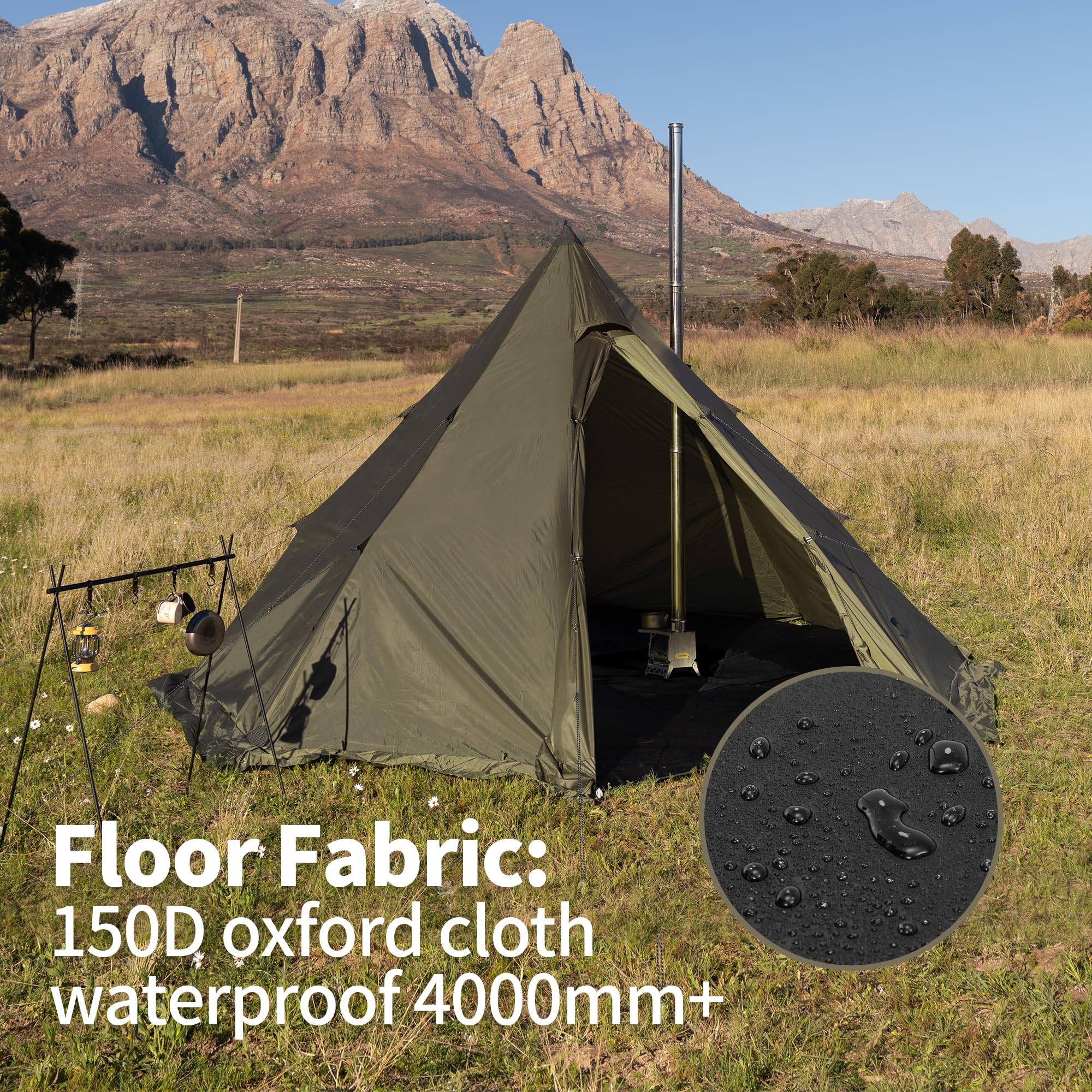 Amazon.co.jp: Naturehikeキャンプテント ファミリーランチ用 ホット