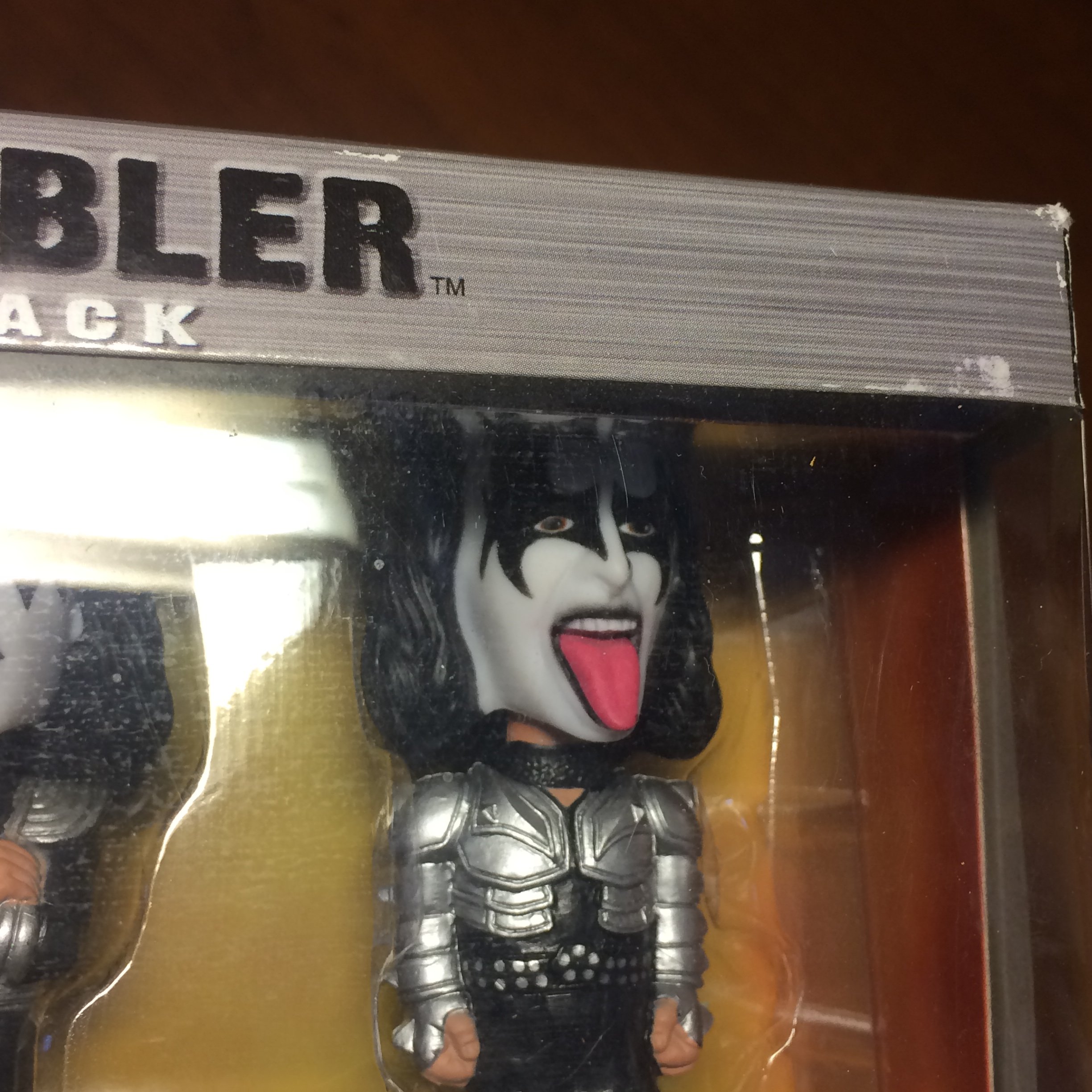 KISS Wacky Wobbler ボビングヘッド 4体セット Funko Kiss Wacky Wobbler Bobblehead 4 Piece Set