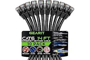 High-Speed LAN 12FT Ethernet Cable for Blistering Internet Connections