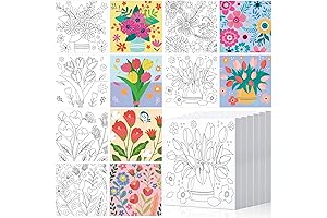 Pictures to Canvas: Unleash Your Inner Artist with These Exquisite Pre-Drawn Canvas Boards