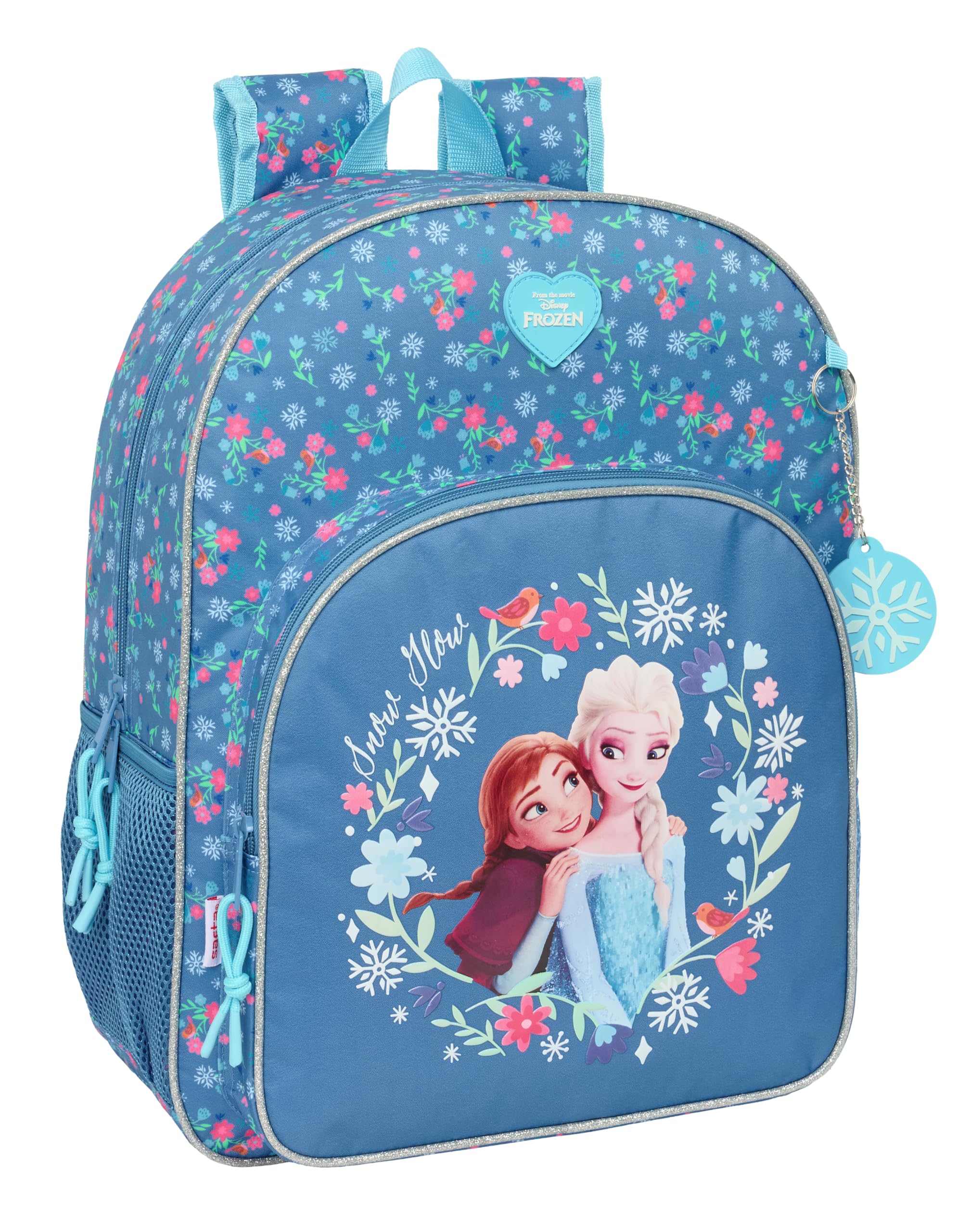 Frozen – Children's School Backpack, Children's Backpack, Adaptable to Trolley, Ideal for School Children, Comfortable and Versatile, Quality and Resistance, 33 x 14 x 42 cm