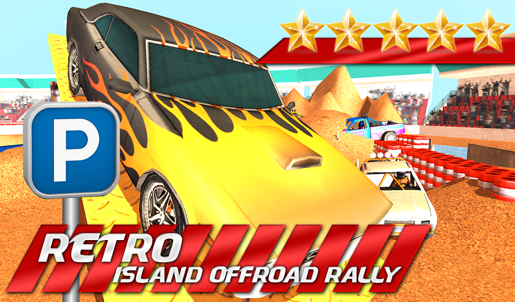3D Island Offroad Retro Driving Challenge - Parking Simulator Free ...