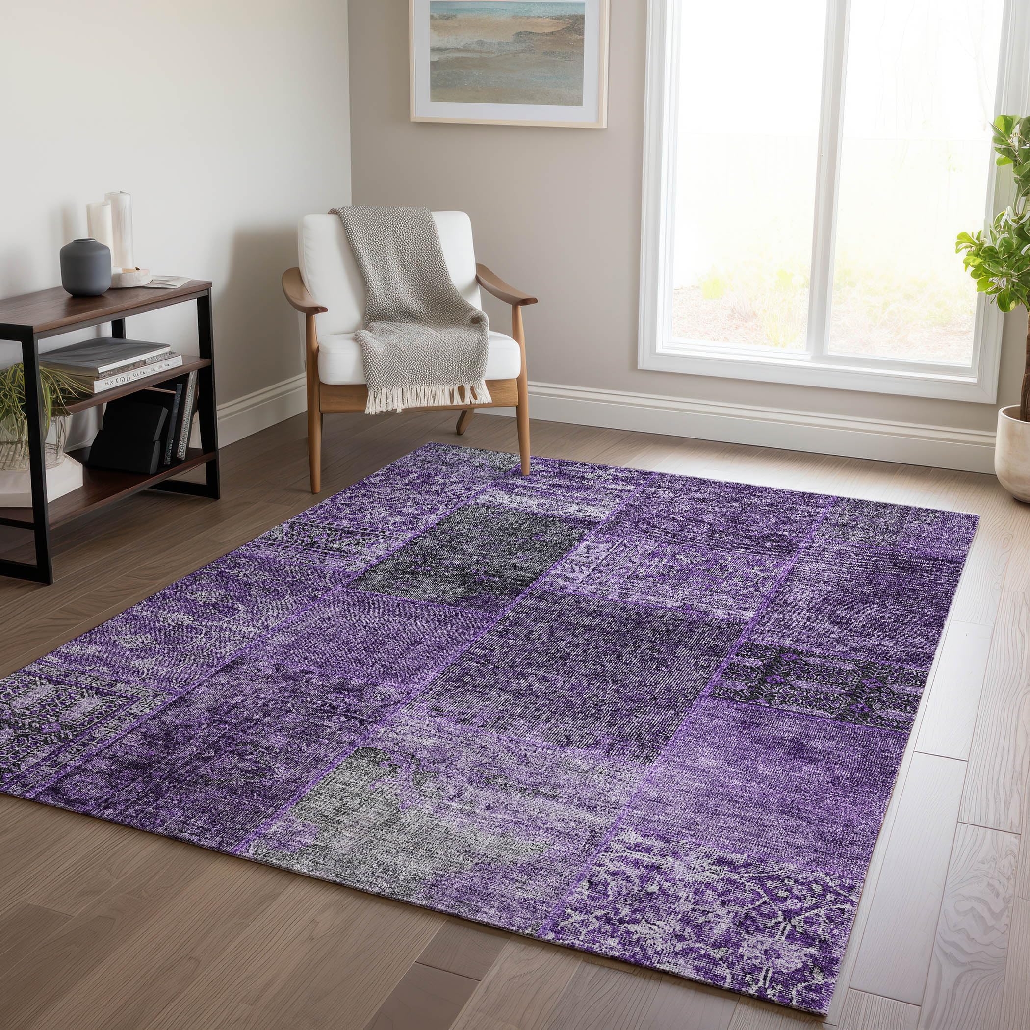 Amazon.com: Addison Rugs Chantille ACN669 Eggplant 9' x 12' Indoor