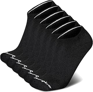 Champion Men's Low Cut Beathable Moisture-Wicking Athletic Socks (6-Pack)