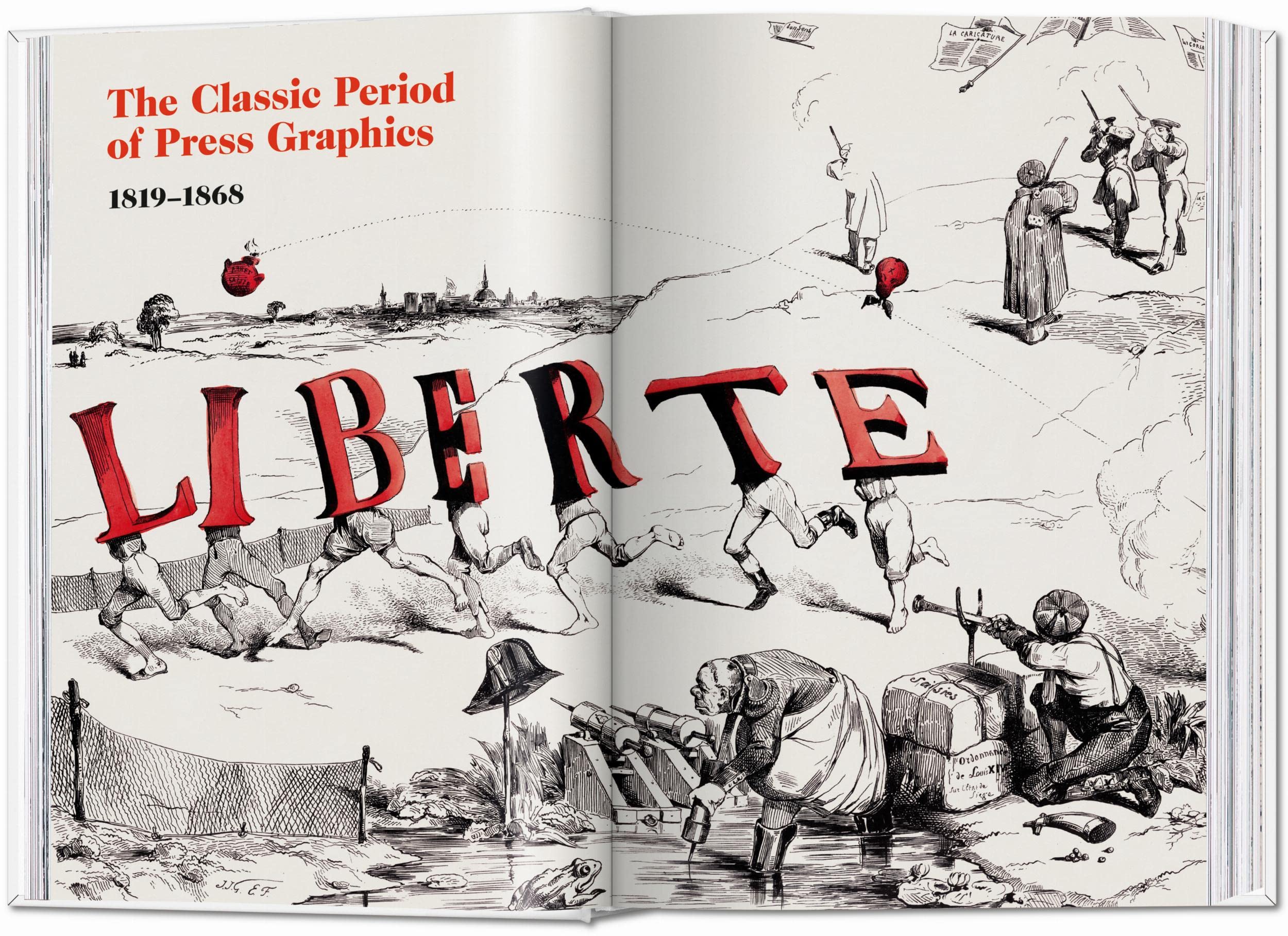 History of Press Graphics: 1819–1921