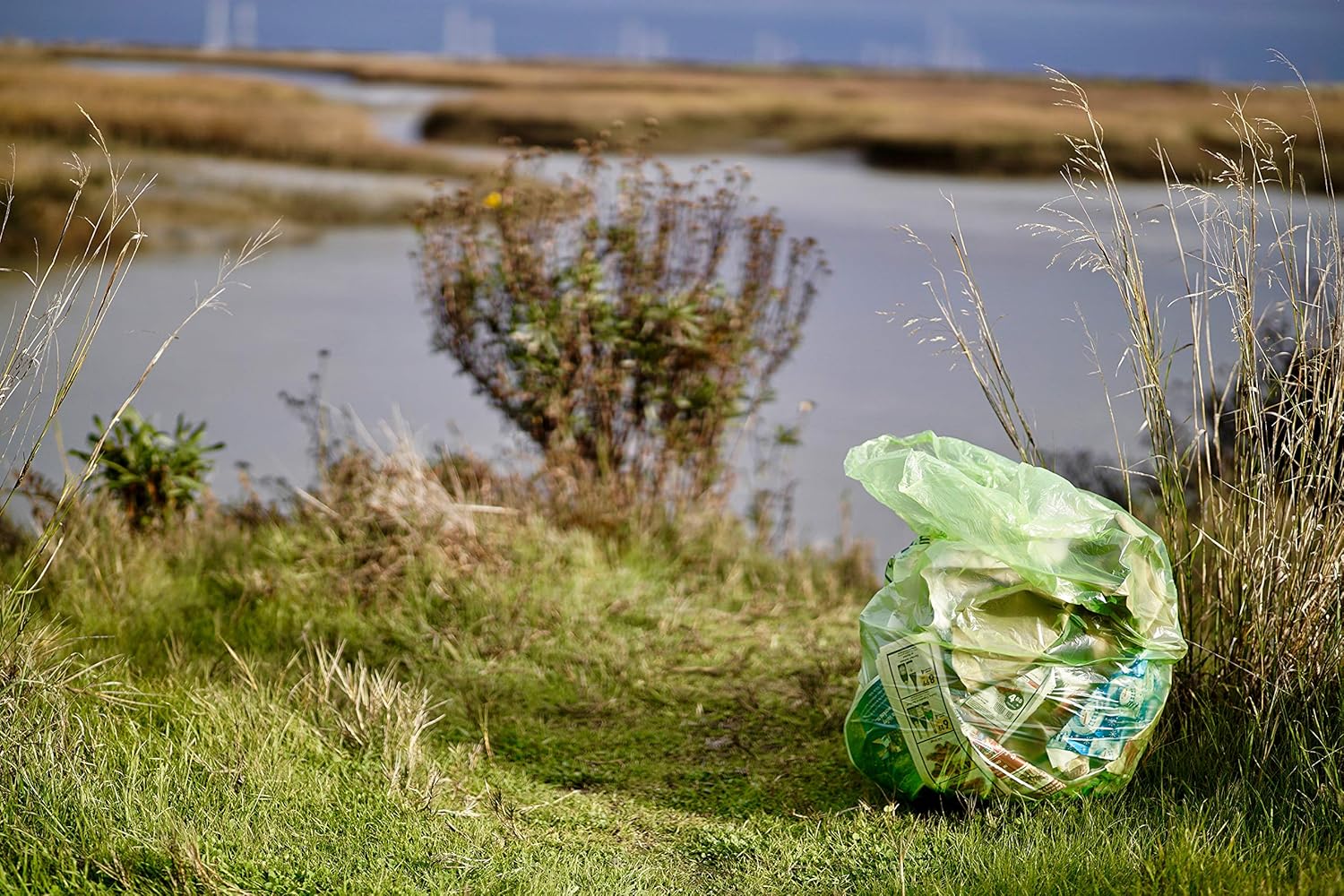 Reli. Biodegradable 40-45 Gallon Trash Bags | 250 Count Bulk | ASTM D6954 | Green | Eco-Friendly | Oxobiodegradable Under Certain Conditions (See Product Description)