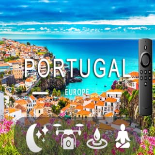 Portugal revelado: relaxamento sem anúncios com êxtase aéreo-vídeos de tirar o fôlego, música serena e magia de proteção de tela para o escapismo Final.