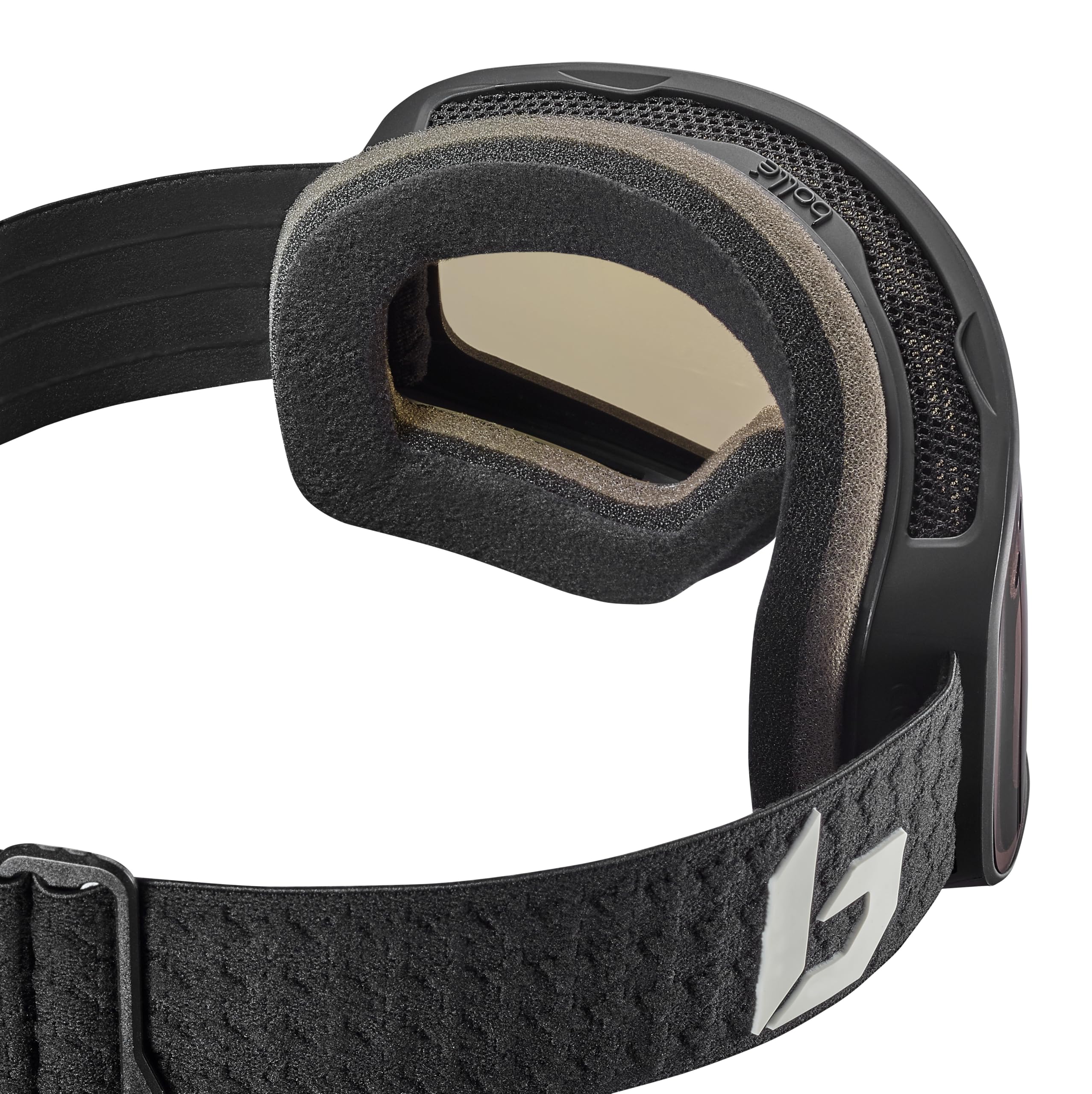 bollé Nevada Goggles, Black Cross Matte, Medium-Large