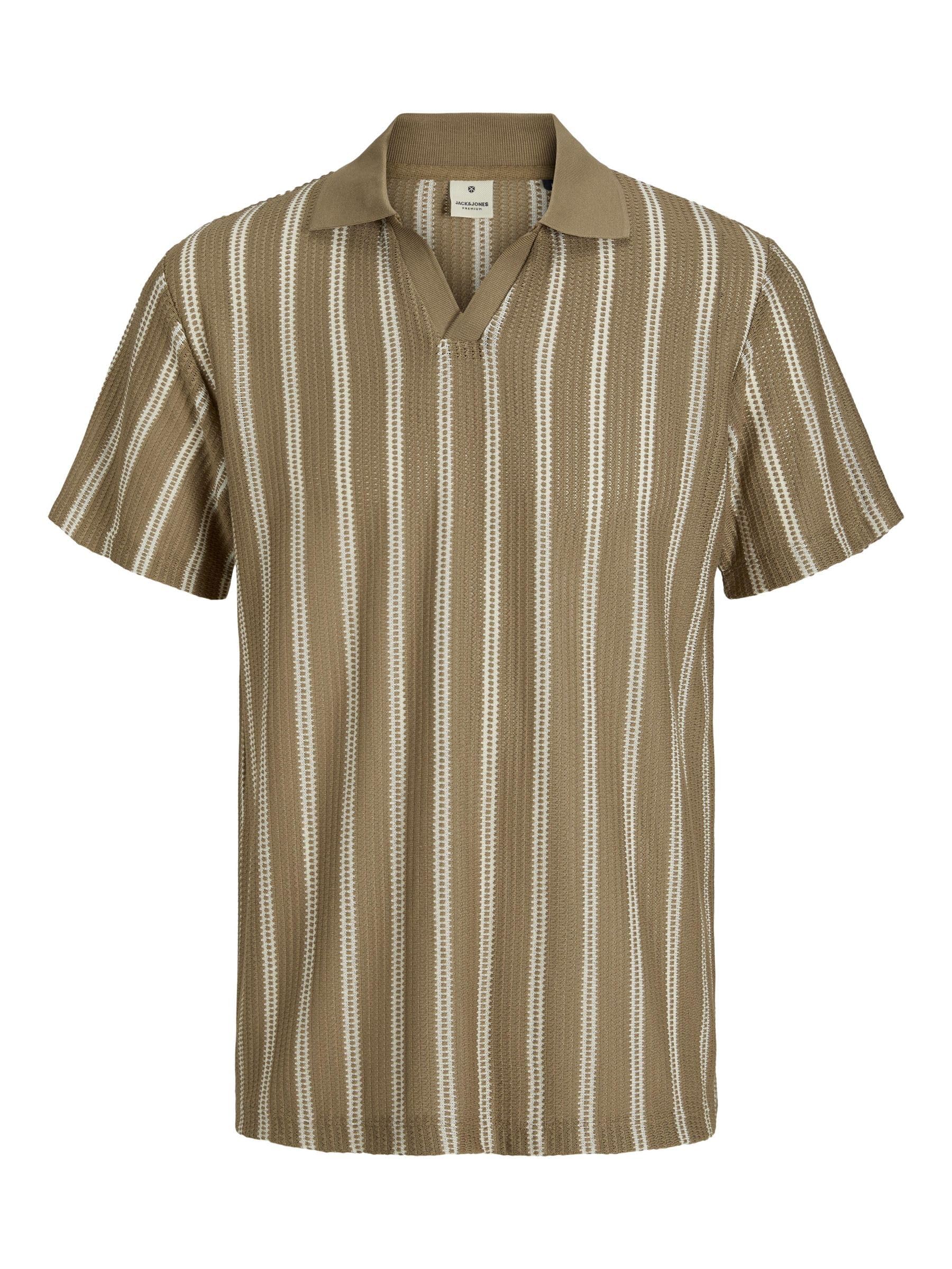 JACK & JONES Jprbluharry Ss Split Neck Polo