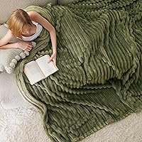 Vista 444 de Bedsure GentleSoft Twin Blanket for Couch - Cozy Soft Blankets for Women, Cute Small Fleece Throws for Girls, Light Grey, 60x80 Inches