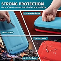 Vista 46 de TiMOVO Carrying Case for Nintendo Switch 2 (2025), Large Capacity Protective Hard Shell Portable Travel Case Pouch for Switch 2, with 10 Game Card
