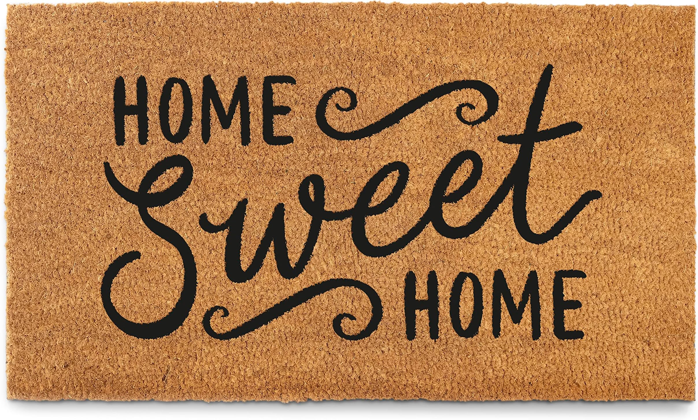 MAINEVENT Home Sweet Home Doormat 30x17 Inches, Welcome Home Mats Front Door, Home Sweet Home Door Mat with Thick Anti-Slip PVC Backing, Fall Welcome Mat Outdoor, Door Mat Outdoor Entrance