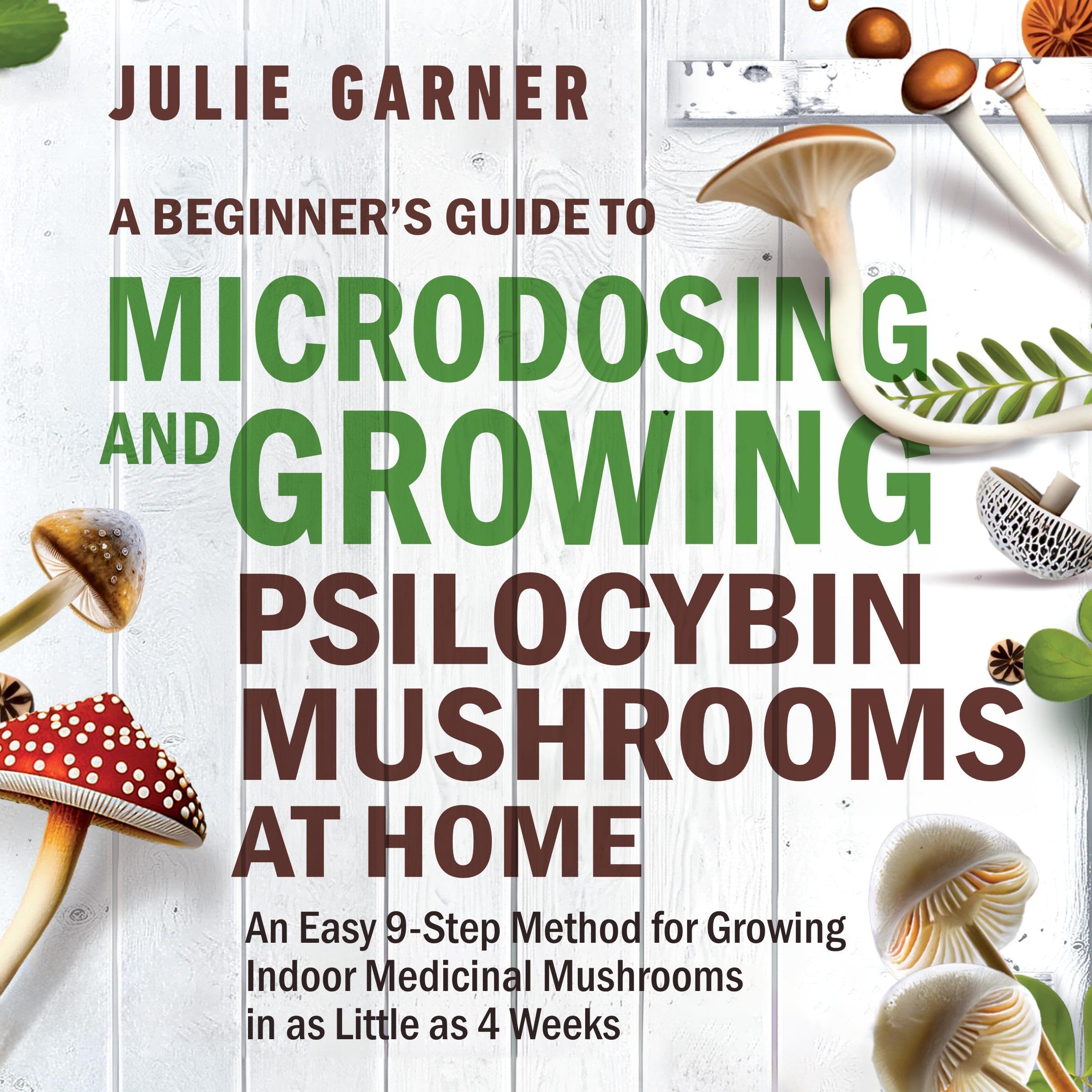 Cover art for A Beginner’s Guide to Microdosing and Growing Psilocybin Mushrooms at Home