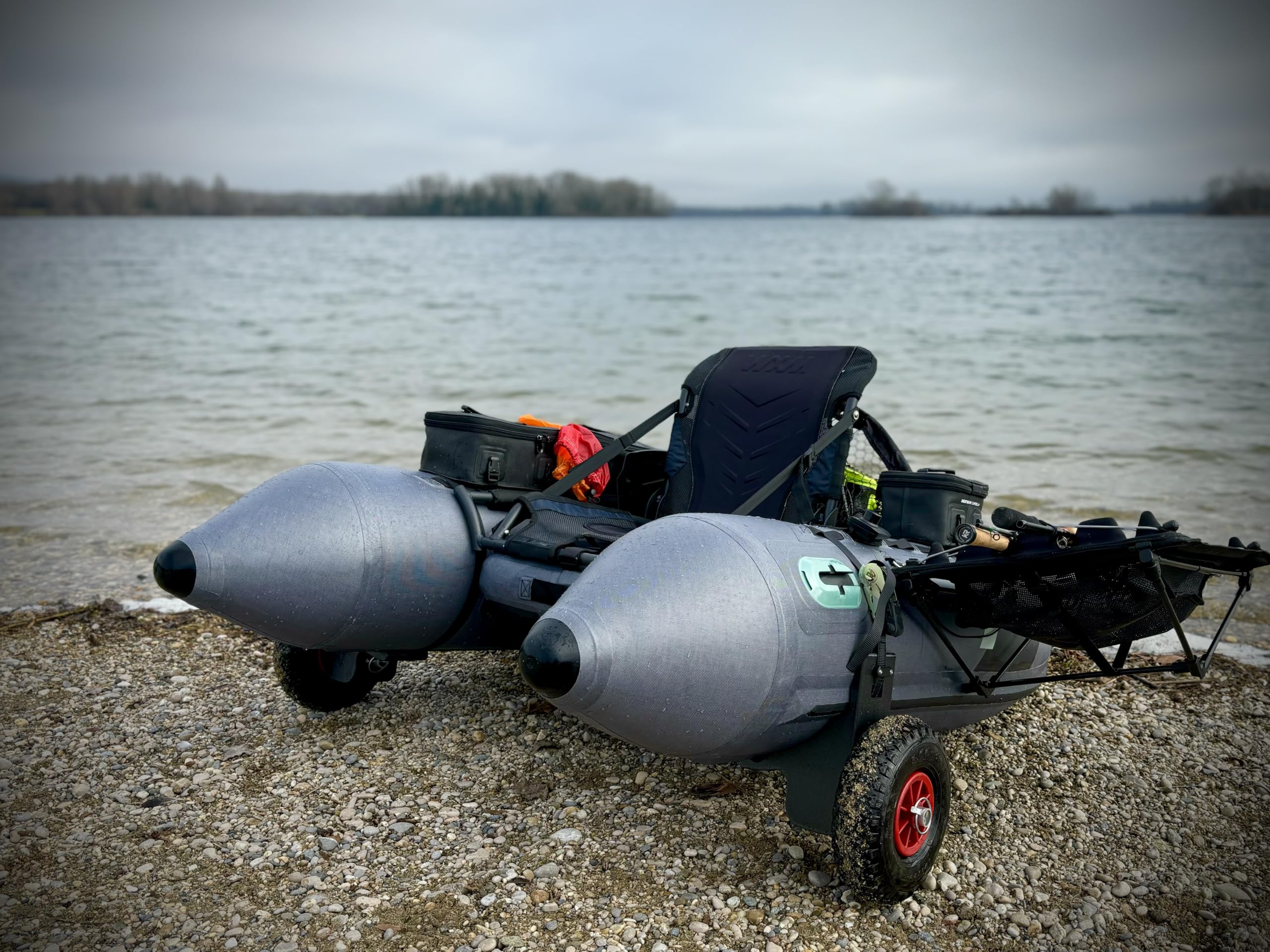 Générique Kit Roues Float Tube FLTB9 CAPERLAN
