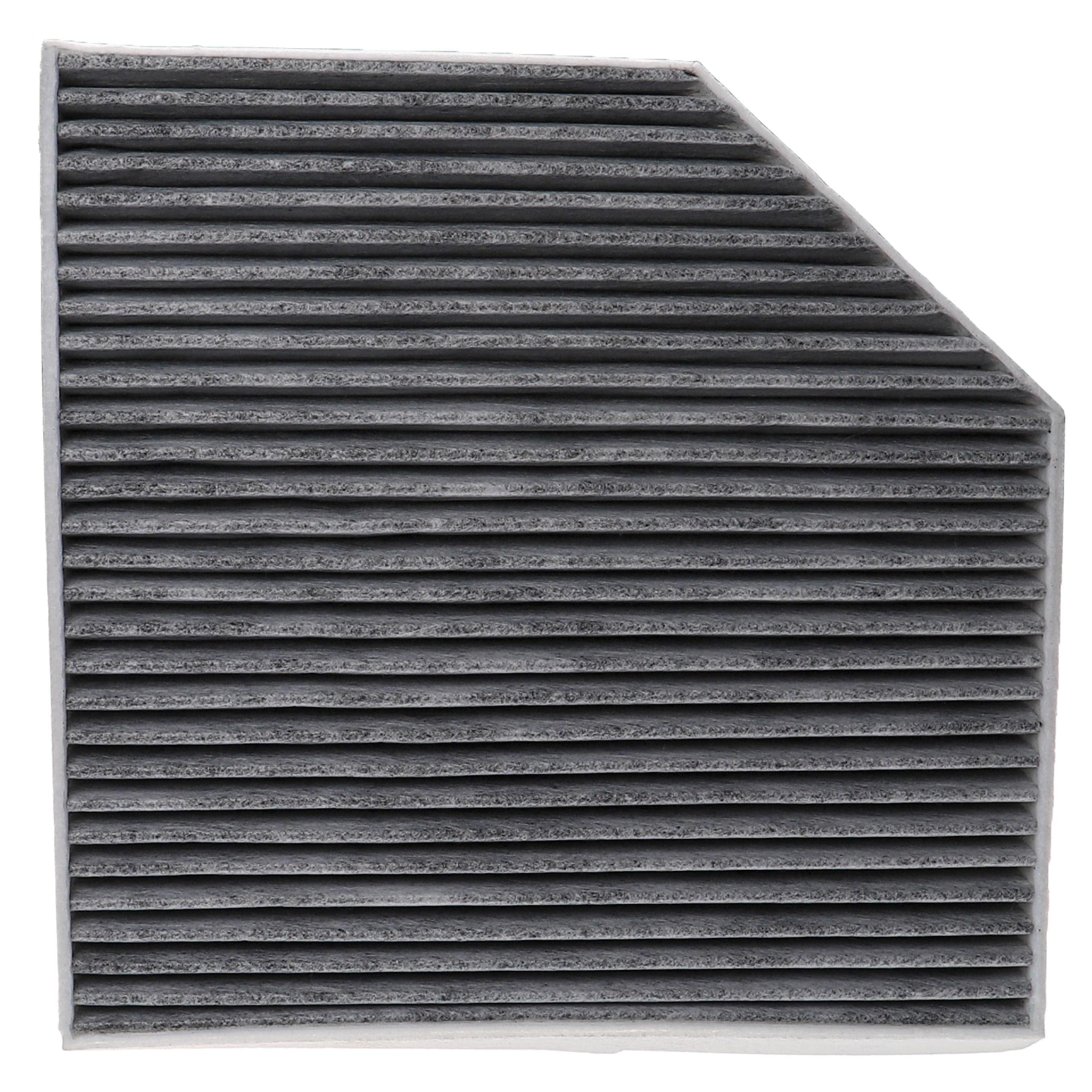 vhbw Cabin Air Filter Replacement for Lucas Filters LFCK312 for Car - Activated Carbon