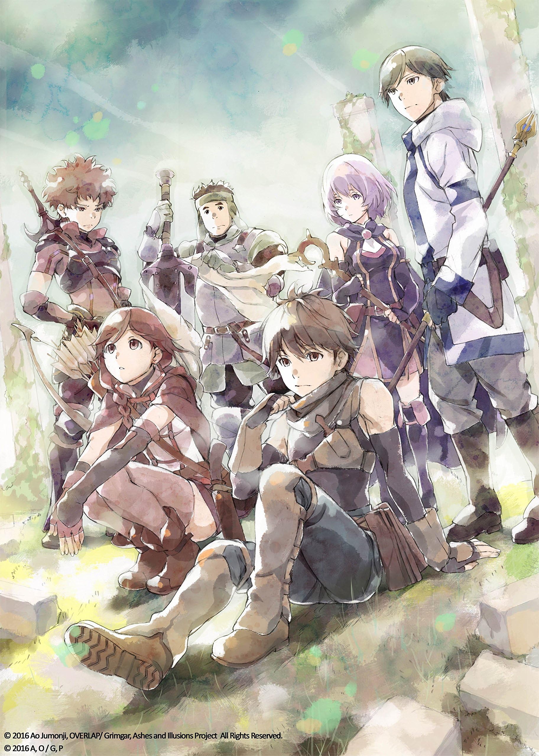 Skinhub 12" x 17" Hai to Gensou no Grimgar - Grimgar of Fantasy and Ash Anime Poster