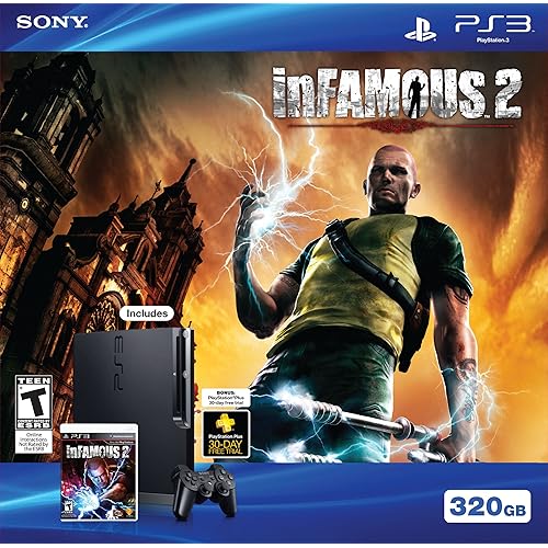 Sony Computer Entertainment PlayStation 3 320gb inFamous 2 Bundle