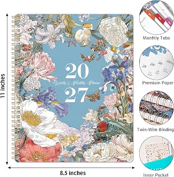 2027 Planner - 2027 Planner Weekly and Monthly, Jan.2027 - Dec.2027
