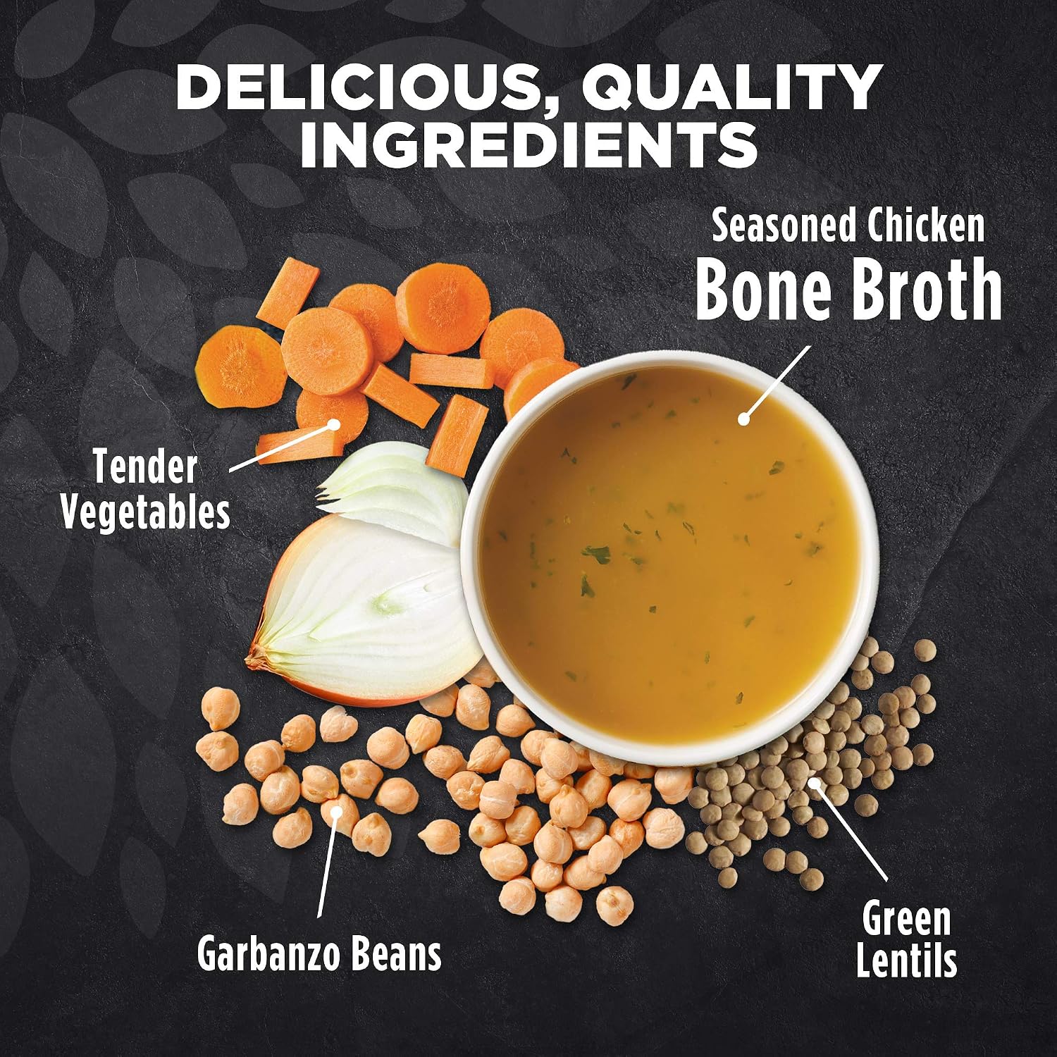Healthy Choice Lentil Vegetable Soup Made With Chicken Bone Broth, 15 oz