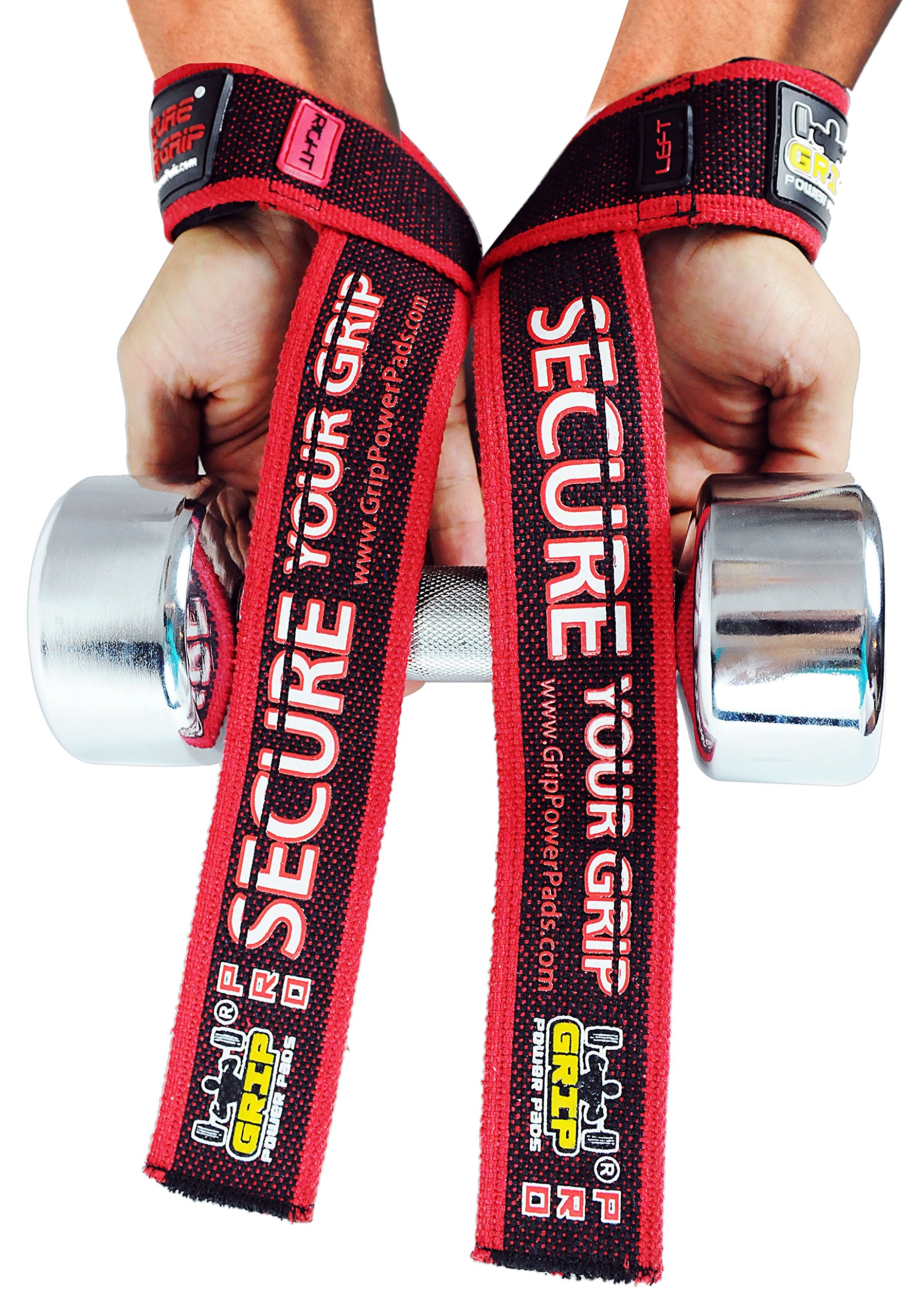 Amazon | Grip Power Pads プロレベル コットンリフティングストラップ