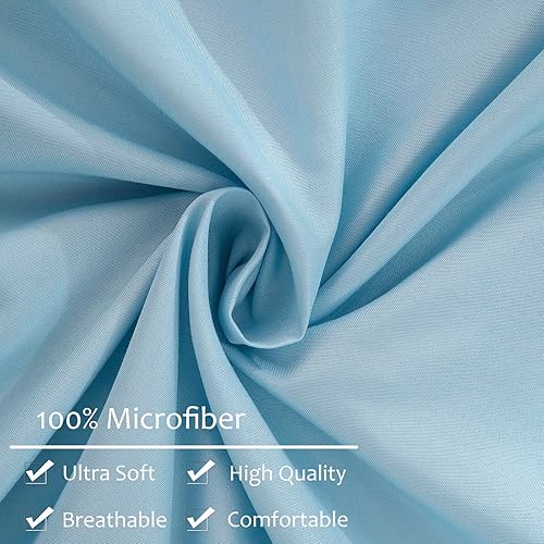 Miniatura 59 de Blue Body Pillow Cover Shabby Chic Long Pillow Case Cover Navy Blue Pom Poms Fringe Body Pillow case with Pocket Closure 20x54 inches(Body,Navy Blue)