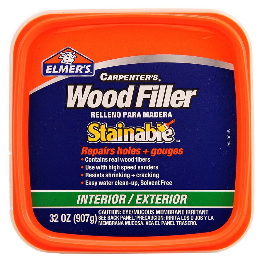 のり ELMER Elmer's Carpenter's Stainable Wood Filler, 32Oz. - Wood Fill