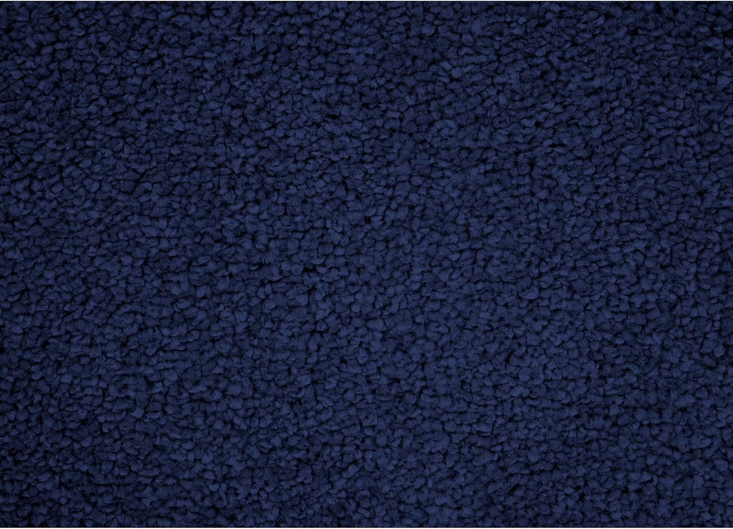 Garland Rug Sedona Bath Rug, Soft Absorbent Plush Bath Rugs, Non-Slip, Quick Drying, Machine Washable, Comfort for Bathroom Floor, Tub and Shower, 4 Piece Bathroom Rug Set (No Lid) Navy Blue