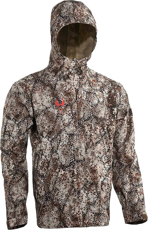 camo rain jacket