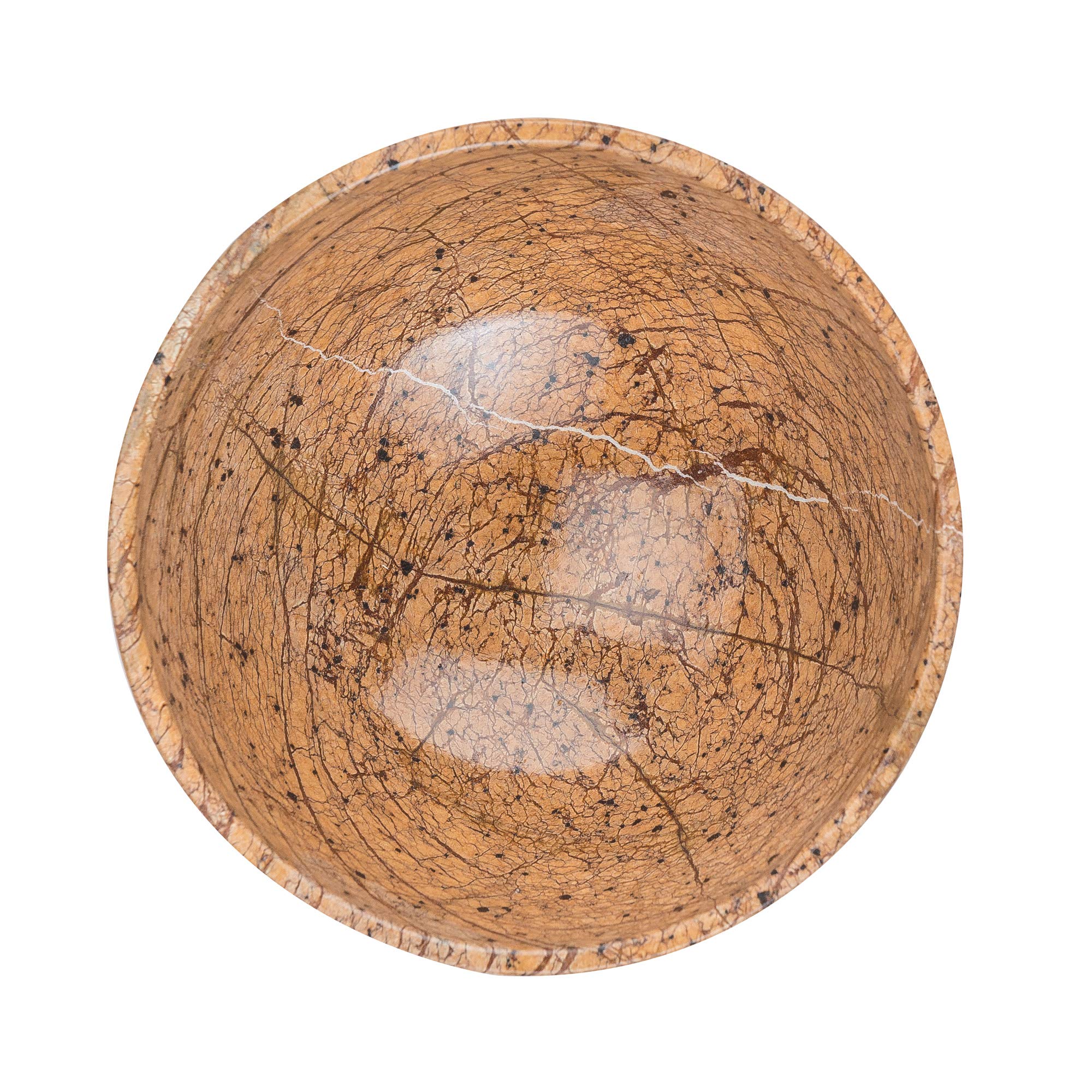 NikkisPride Marble Handmade Household Multi- Utility Bowl Serving Bowl Decorative Bowl Home Decor 2