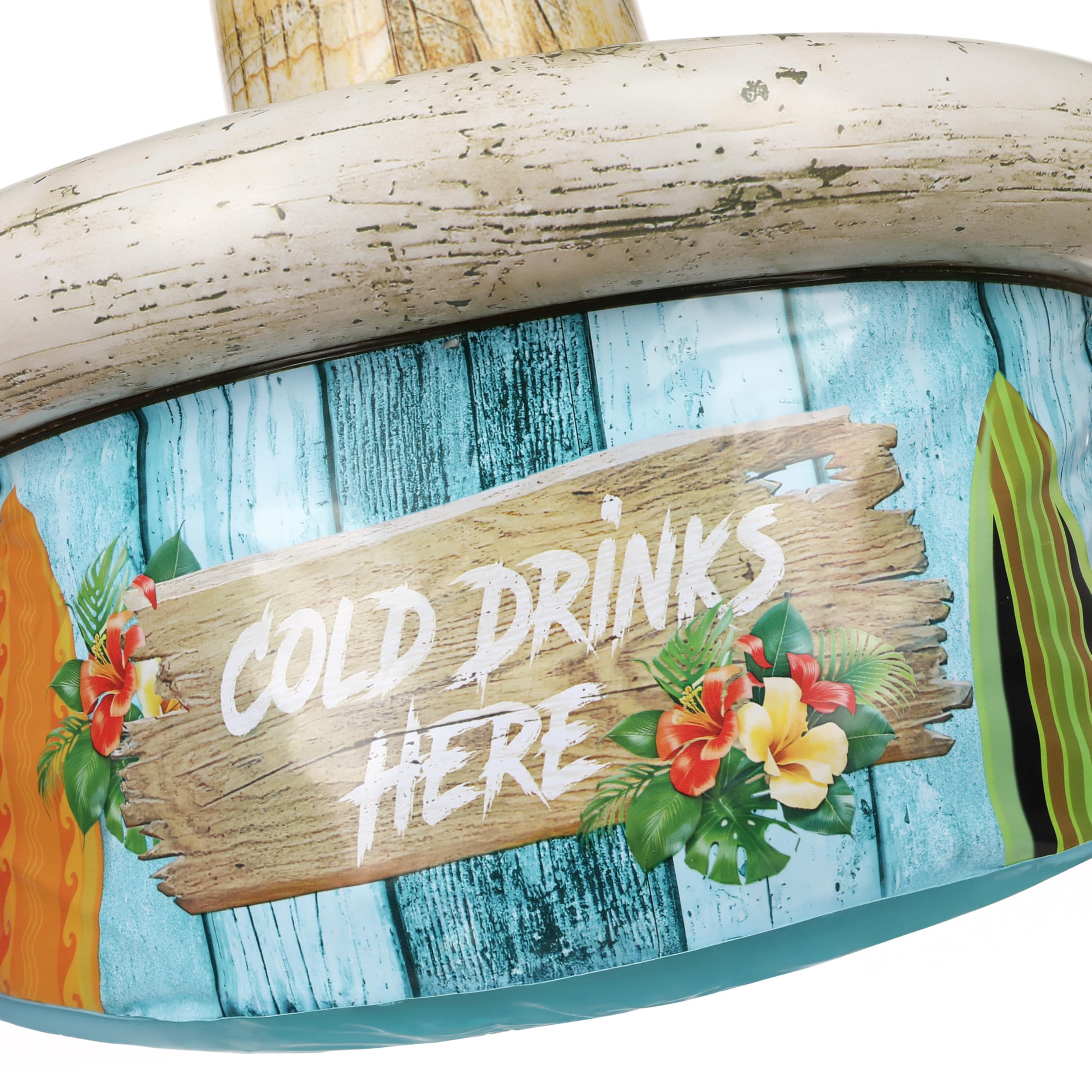 FunX Inflatable Palm Tree Drinks Cooler, Party and Festival Accessory in Beach Look - Image 2