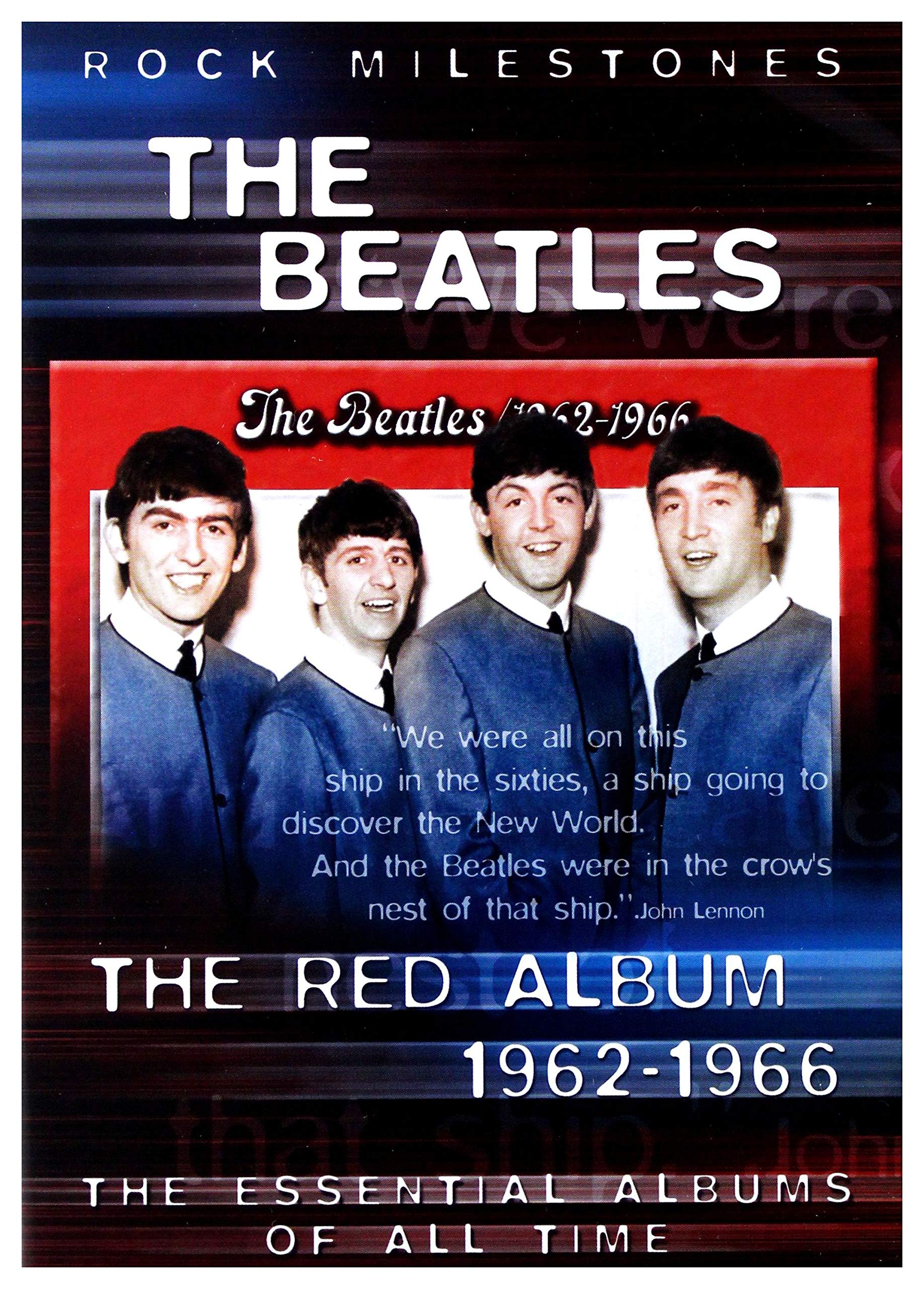 Beatles Red Album 1962-1966 DVD importacion alemana de alta fidelidad historica