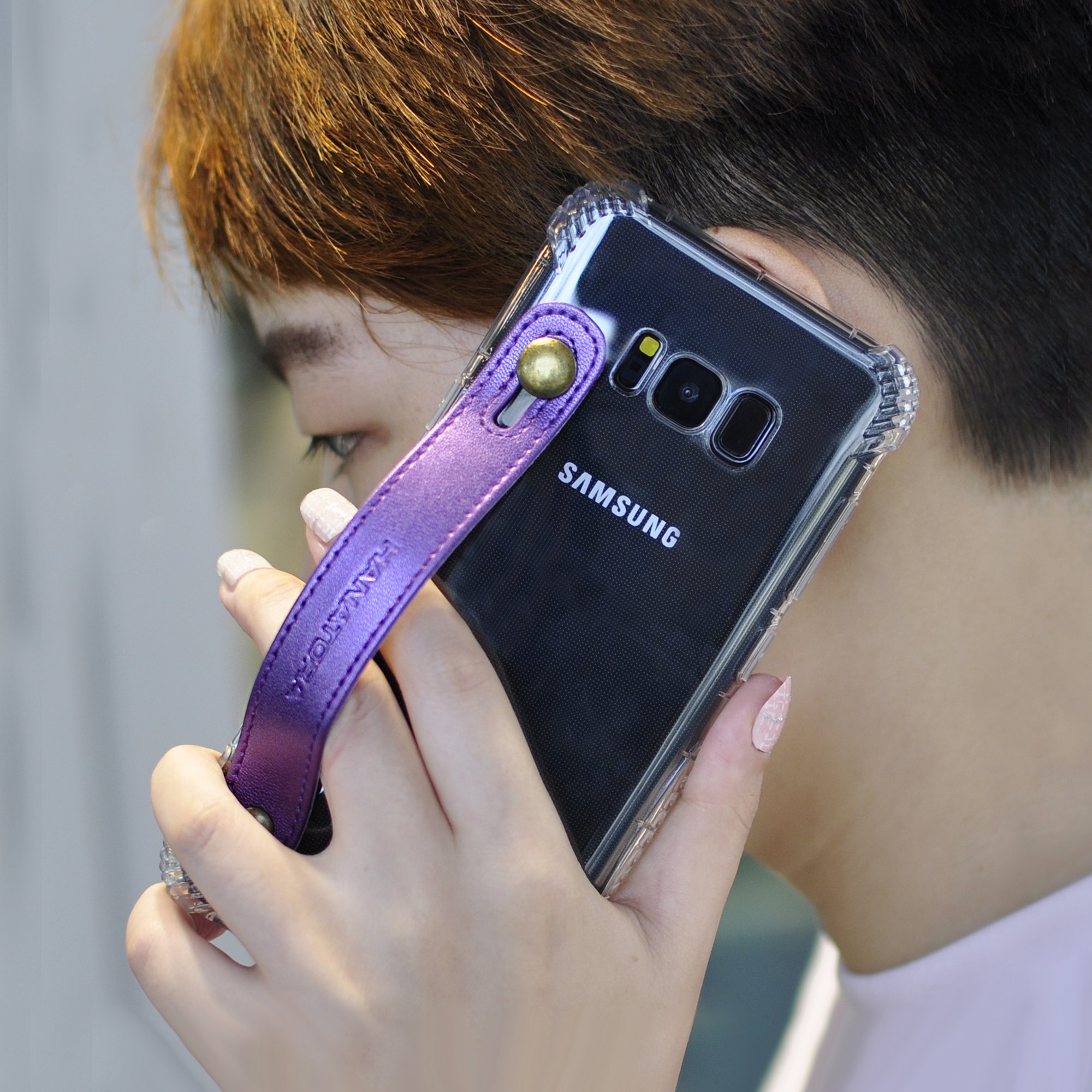 Amazon.com: HANATORA Galaxy S8+ (SC-03J) Handy-T Soft Case, One