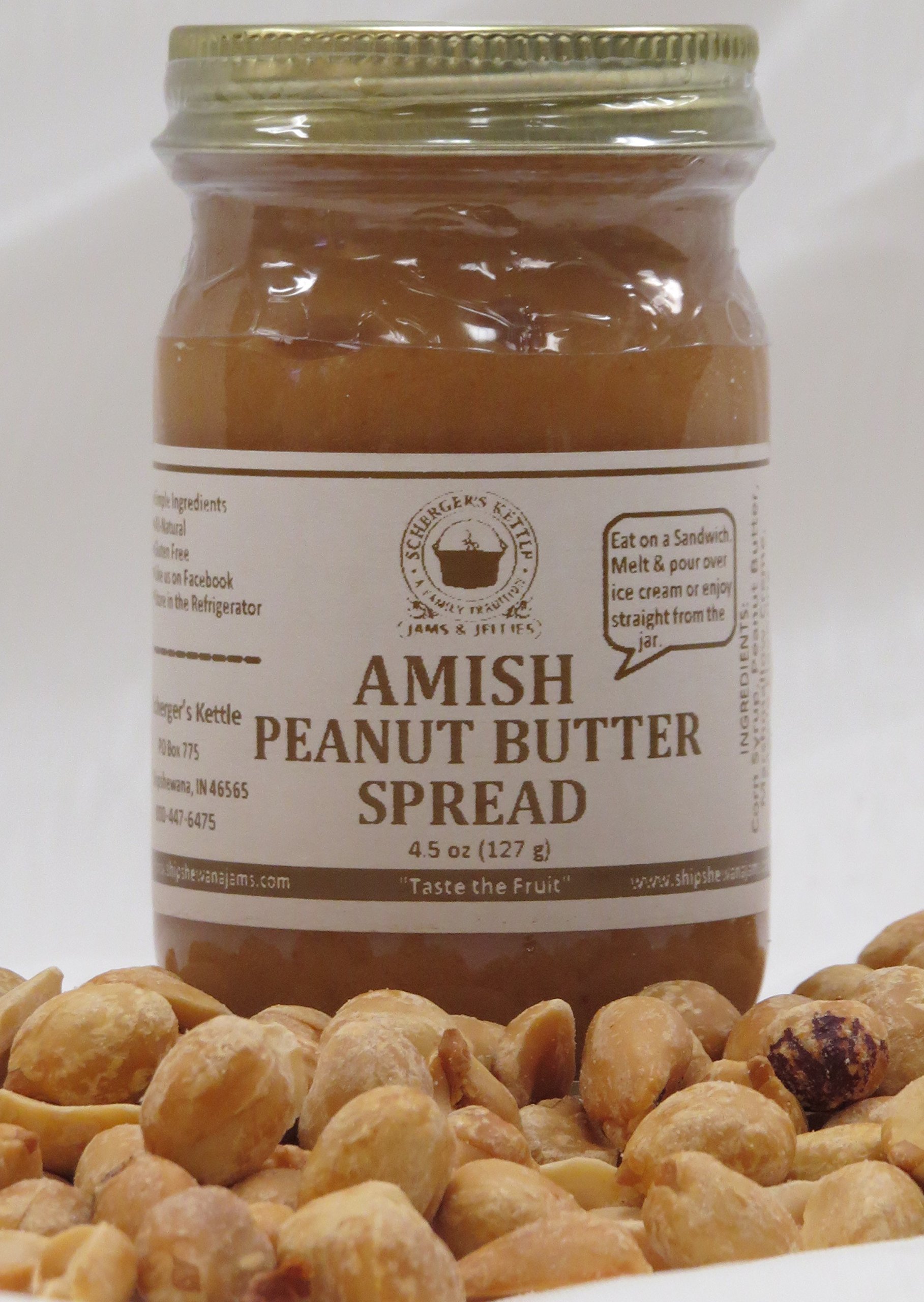 Amish Peanut Butter Spread, 4.5 oz