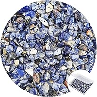 Vista 5 de 456 cuentas de piedra natural con chip natural, piedras preciosas multicolor irregulares de 0.31 a 0.315 pulgadas, piedras preciosas sueltas