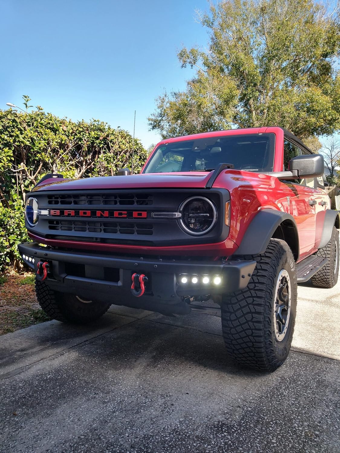 Ford Bronco 2021 Modular Bumper Fog Light Kit with Dual Function LEDs by M&R Automotive