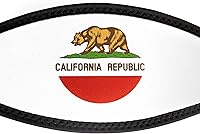 Vista 3 de Correa de neopreno para máscara de buceo con bandera del estado