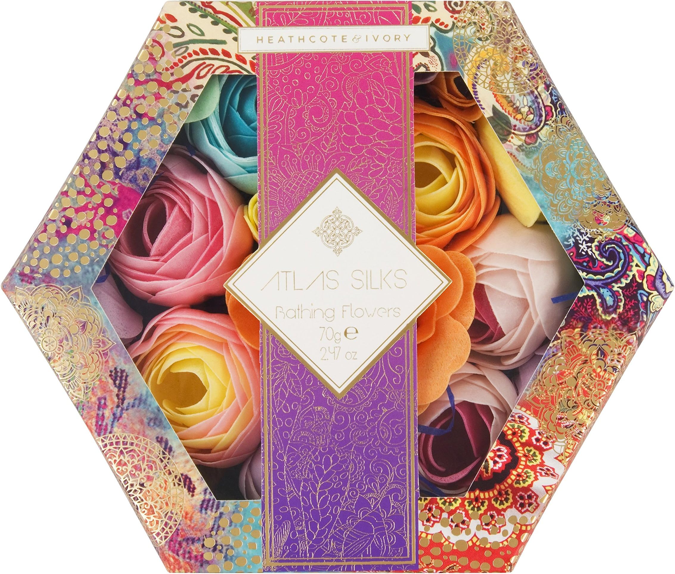 Heathcote & Ivory Atlas Silks Bathing Flowers 70 g